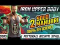 IRON UPPER BODY a casa con 2 MANUBRI - Pettorali, Dorso, Spalle, Bicipiti e Tricipiti