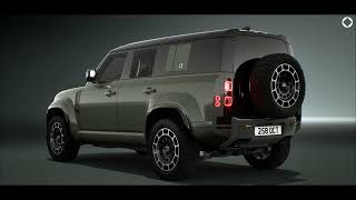 Land Rover Defender OCTA Storage Compartments, Seat Configuration