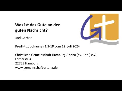 Was ist das Gute an der guten Nachricht?