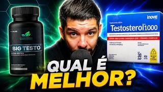 BIG TESTO ALPHA EDITION (Farma Forma) X TESTOSTEROL 1000 (Inove Nutrition) - QUAL É MELHOR?