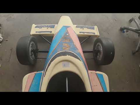 Indy kart go kart test drive