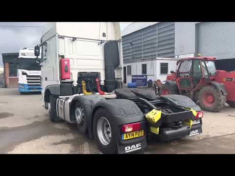 2014 DAF XF460 Euro 6 6x2 Midlift Tractor Unit, Entered into Auction