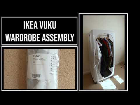 Ikea Vuku Wardrobe Assembly