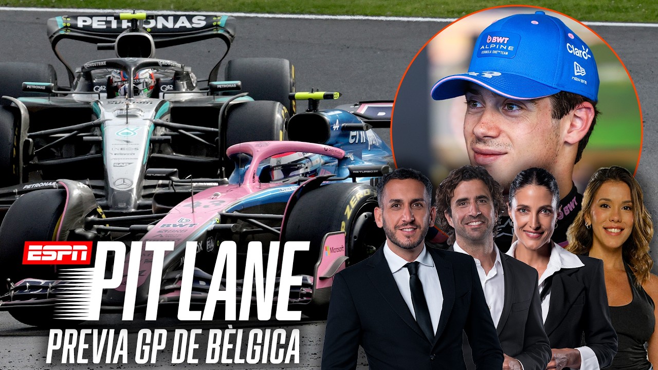 LA PREVIA DEL GP DE BÉLGICA REACCIONANDO A MOMENTOS HISTÓRICOS DE SPA FRANCORCHAMPS | ESPN PIT LANE
