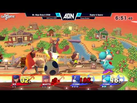 AON Smash 4 #090 Winners Bracket Raptor & Suarez Vs Mr  Mojo Risin & DT60