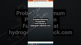 PROBABLE MAXIMUM PRECIPITATION