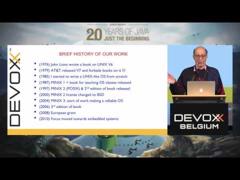 The Design of a Reliable and Secure Operating System by Andrew Tanenbaum