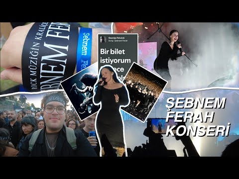Şebnem Ferah İzmir Konseri 🎸🤘 | vlog