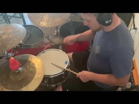 “Spin” Catherine Wheel Drum Cover (NEW CUSTOM HENDRIX SNARE DRUM SOUNDS INCREDIBLE)