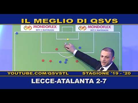 QSVS - I GOL DI LECCE - ATALANTA 2-7  - TELELOMBARDIA / TOP CALCIO 24