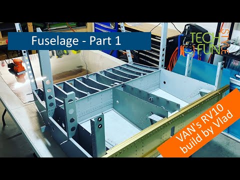 Fuselage Part 1 - RV10 Build by Vlad
