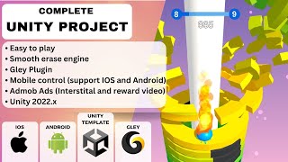 Stack Ball (Unity + Gley) video preview