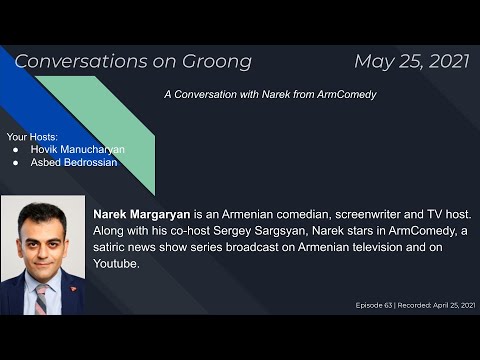 A Conversation with Narek Margaryan (Ep 63) - 05/25/2021