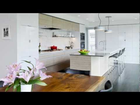 Kitchen Design - Clean-lined crisp and contemporary addition to a 1920's home.