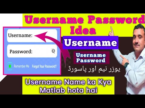 Username Password // What is Username / How to create a Username. How to create a username password