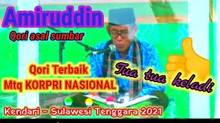 Download lagu Amiruddin (SUMBAR) - Qori Terbaik Tilawah MTQ KORPRI Tingkat Nasional Kendari SulTeng 2021 mp3