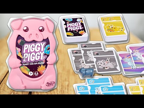 How to play PIGGY PIGGY game (official rules, instructions and gameplay) | boardgamesTV x Hasbro
