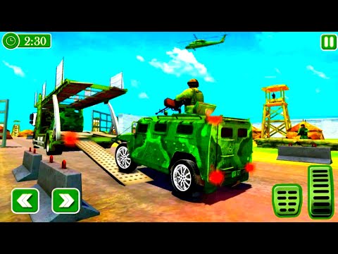 Army Car Transporter 2019 : Airplane Pilot Games - Best Android Gameplay