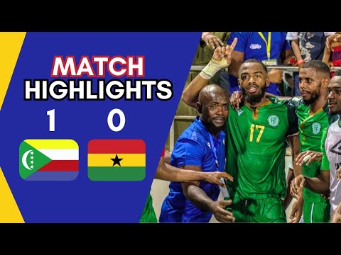 Comoros 1-0 Ghana | Highlights of 2026 World Cup Qualifiers Match