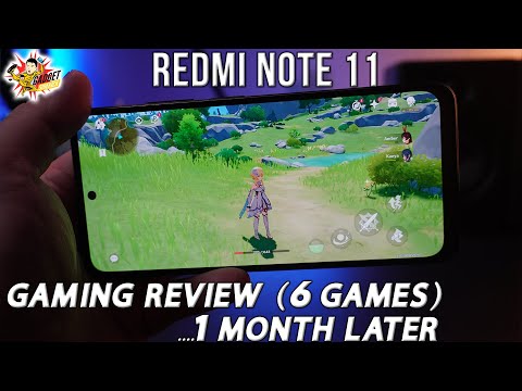 Gaming Review after 1 Month with Redmi Note 11! Anim na Games Nilaro Ko!