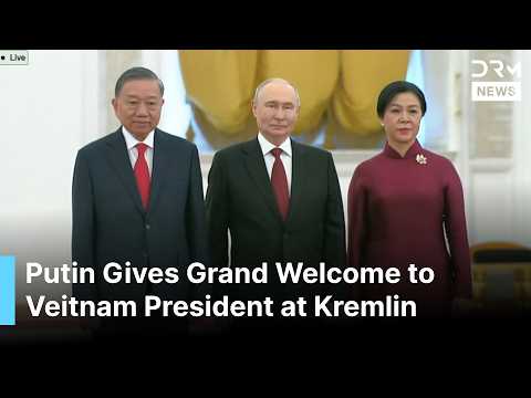 GRAND WELCOME: Putin Receives Vietnam’s President To Lam at Kremlin for High-Level Talks | AC1G