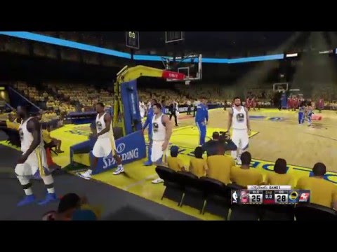NBA 2K15 MyLeague Gameplay | NBA FINALS KLAY THOMPSON BUZZER BEATER!