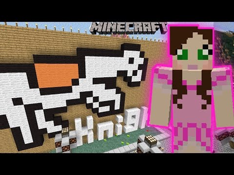 PopularMMOs - Minecraft: EPIC BURNING HORSE RACE! - PAT & JEN THEMEPARK [6]