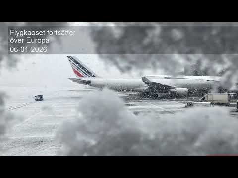 Flygkaoset fortsätter över Europa