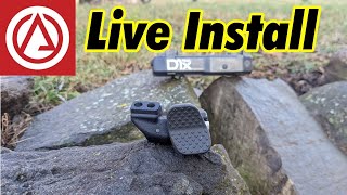 Live install of Archer Components Dx1 with new Paddle Shifter!