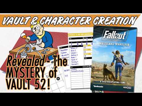 Fallout Solo RPG - How to Create a Character for Wasteland Wanderer!