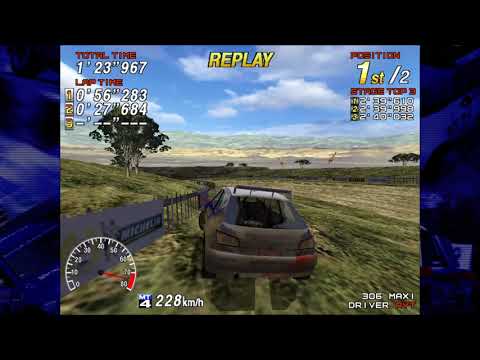 Sega Rally 2 - Arcade [Practice] - Desert - 2'40"882 by RYT [Peugeot 306 Maxi]