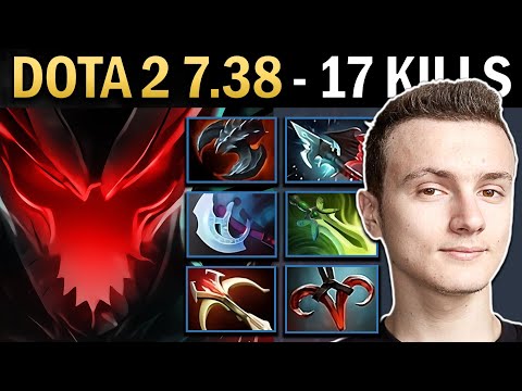 Terrorblade Gameplay Miracle with 17 Kills and Butterfly - Dota 2 7.38