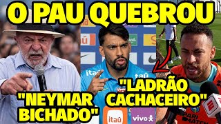 BOMBA! “COVARDE DO CARAMBA” A RESPOSTA DE JOGADOR DA SELEÇÃO PRA ClMA DE LULA APÓS TRETA COM NEYMAR