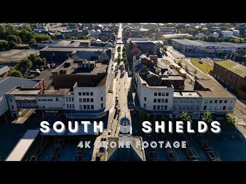 South Shields 4K Drone Footage - DJI Mini 3 Pro