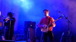 Modest Mouse , &quot;Satin in a Coffin , This Devil&#39;s Workday &quot; Oct 16 , 2015  ,  LC ,  Columbus, Ohio