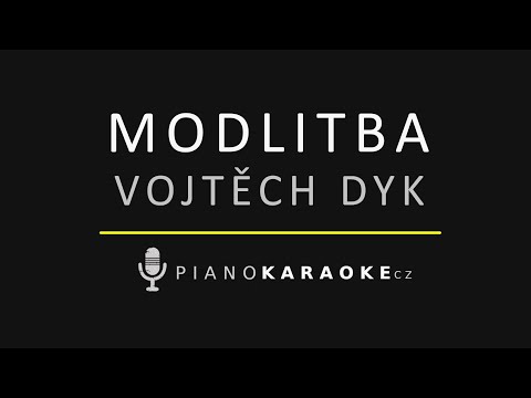 Anděl Páně 2 - Vojtěch Dyk - Modlitba | Piano Karaoke Instrumental