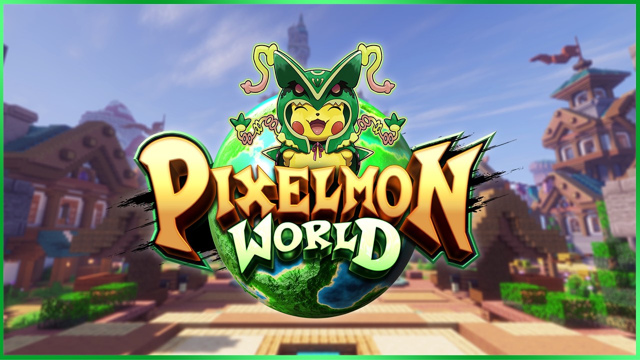 Aperçu vidéo de PixelmonWorld - Pixelmon