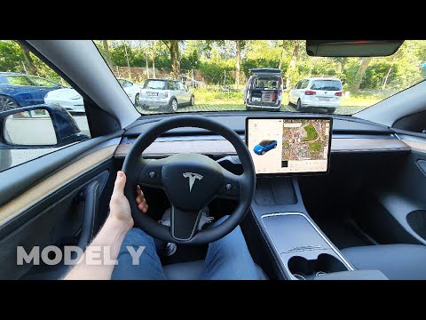 New Tesla Model Y Long Range AWD Test Drive POV 2022