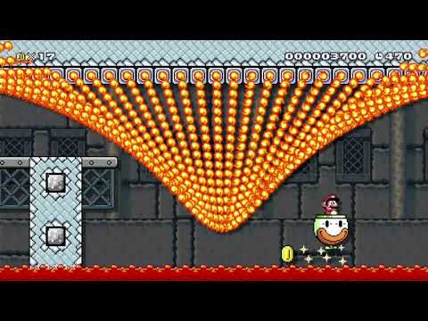 Spaghetti Hustle (Fire Pulse) by jesse 🍄 Super Mario Maker ✹Wii U✹ #aqd