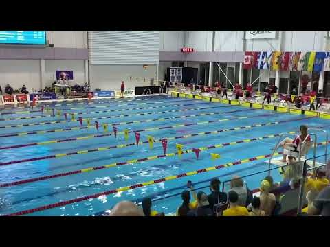 Usports Championship 2022        100m butterfly swimming         (Quebec City)