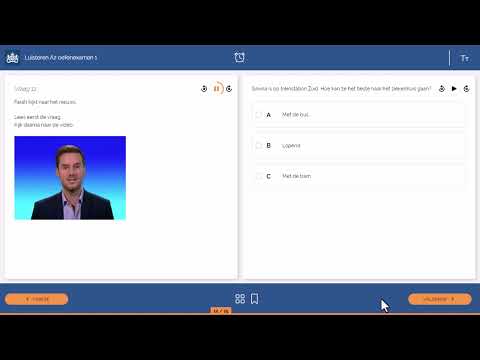 Luisteren examen A2 (nieuw systeem) 8 vragen