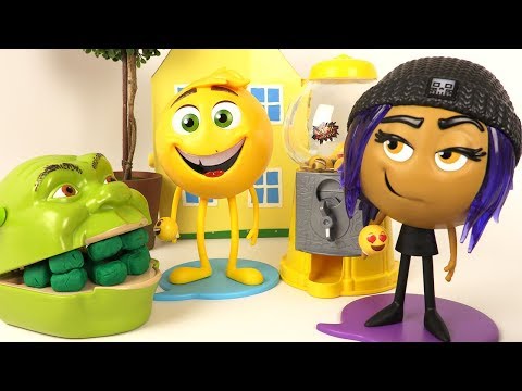 Shrek et le Singe et Les Emojis Machine à Bonbons Gene et Jailbreaker