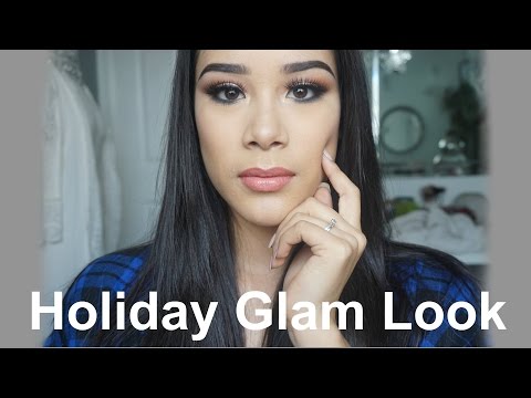 GRWM Holiday Glam Look | Collab w/ @corrinacafarelli
