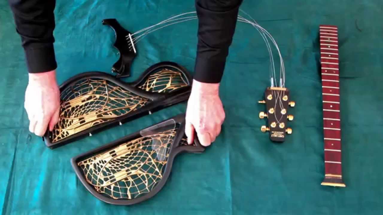 The Ridgewing Guitar - Modular, Personal and Versatile - YouTube