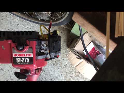 Homelite ST-275 mit Walbro WT-434 Vergaser