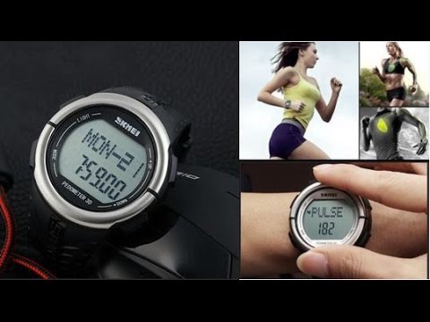 Часы Skmei 1058 (пульсометр,шагомер,счётчик калорий)!