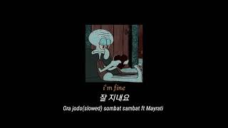 Download lagu Ora jodo(slowed) sombat sambat ft Mayrati mp3 Download lagu Ora jodo(slowed) sombat sambat ft Mayrati mp3