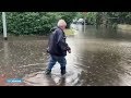 Noodweer zorgt voor gigantische wateroverlast in Hilversum - RTL NIEUWS