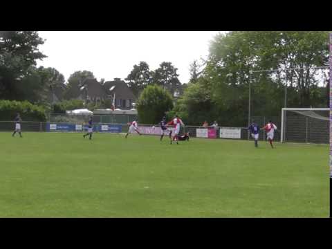 28 mei 2017 RCH 1 - UVV 1 nacomp 1-4 Iets te hoog gelepeld