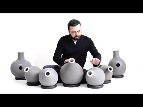 Pejman Hadadi playing the DOYEK Udu Drums